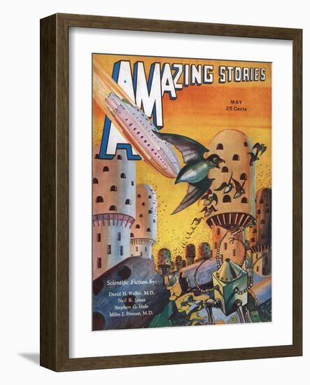 Return of the Tripeds-Leo Morey-Framed Art Print