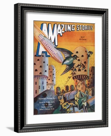 Return of the Tripeds-Leo Morey-Framed Art Print