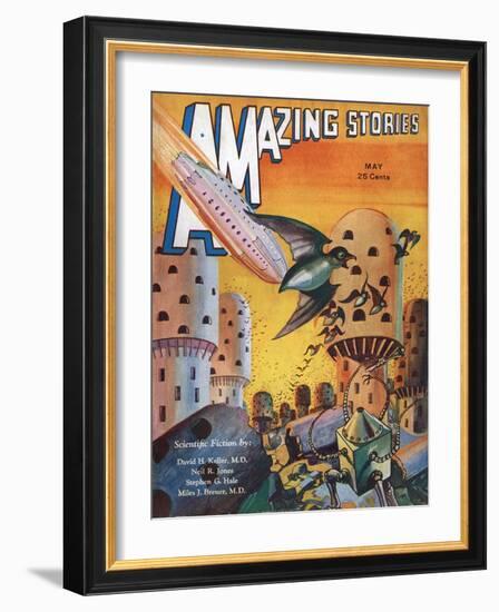 Return of the Tripeds-Leo Morey-Framed Art Print