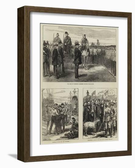 Return of the Troops from the Ashantee War-null-Framed Giclee Print