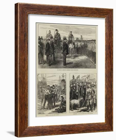 Return of the Troops from the Ashantee War-null-Framed Giclee Print