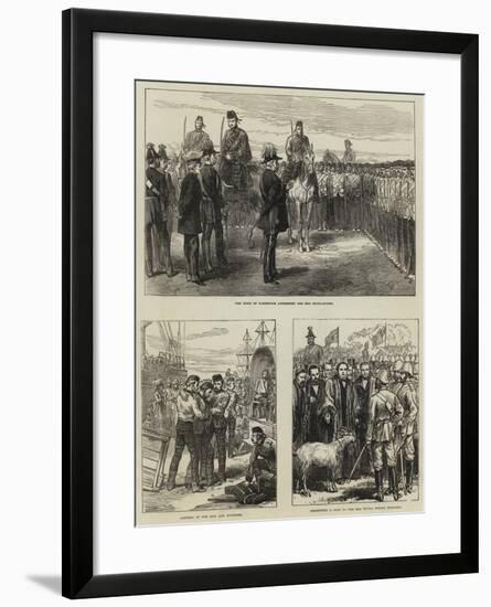 Return of the Troops from the Ashantee War-null-Framed Giclee Print