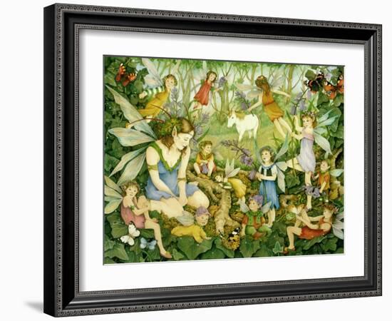 Return of the Unicorn-Linda Ravenscroft-Framed Giclee Print