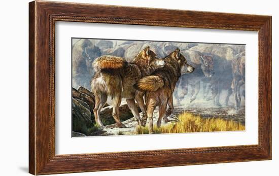 Return of the Wild-Kalon Baughan-Framed Art Print