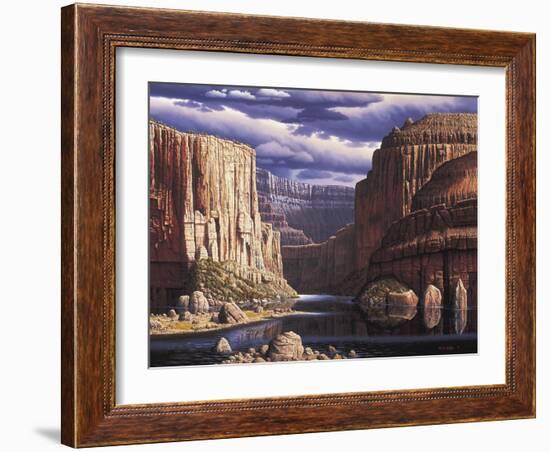 Return to Earth-R.W. Hedge-Framed Giclee Print