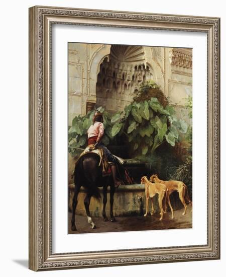 Return to Hunting-Jean Leon Gerome-Framed Giclee Print