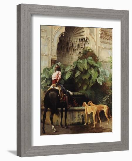 Return to Hunting-Jean Leon Gerome-Framed Giclee Print