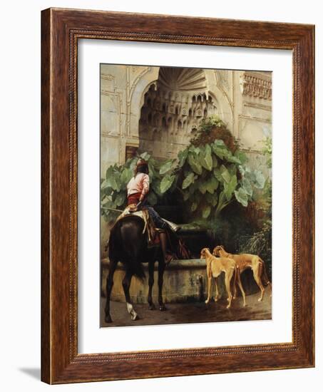 Return to Hunting-Jean Leon Gerome-Framed Giclee Print