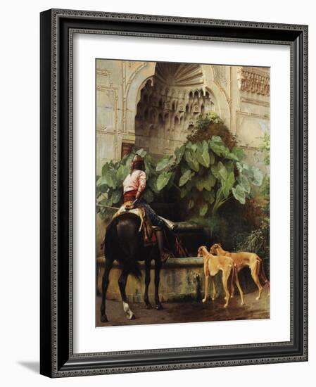 Return to Hunting-Jean Leon Gerome-Framed Giclee Print