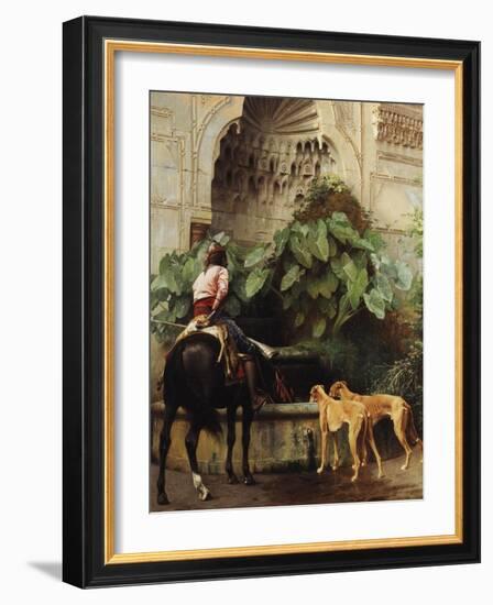 Return to Hunting-Jean Leon Gerome-Framed Giclee Print