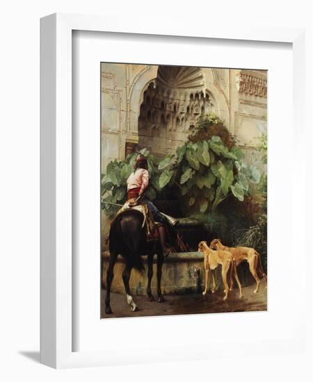 Return to Hunting-Jean Leon Gerome-Framed Giclee Print