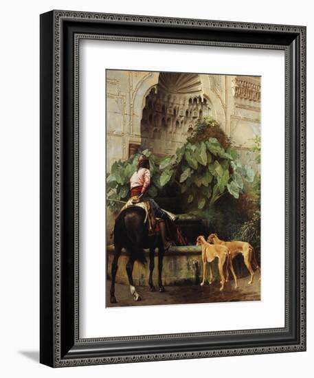 Return to Hunting-Jean Leon Gerome-Framed Giclee Print