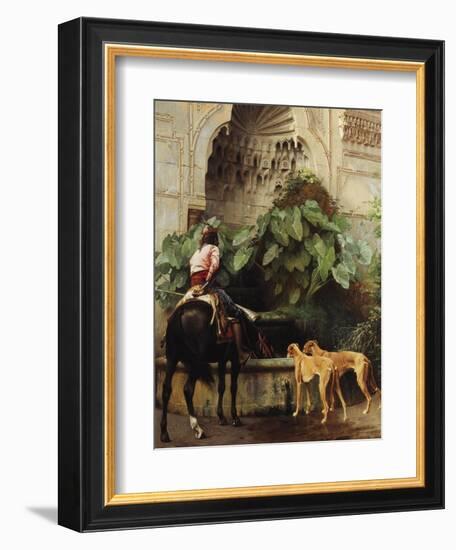 Return to Hunting-Jean Leon Gerome-Framed Giclee Print