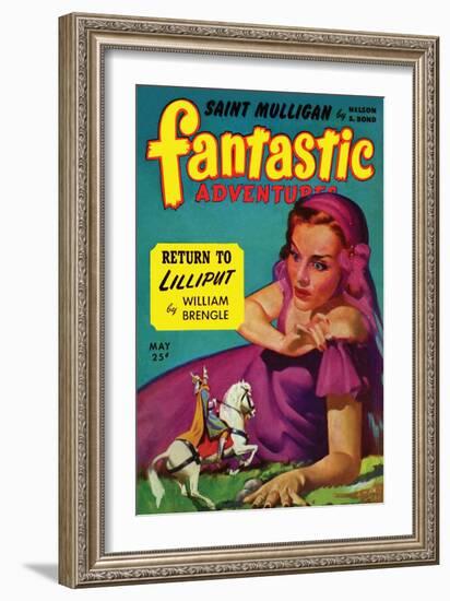 Return to Lilliput-H.w. Mccauley-Framed Art Print