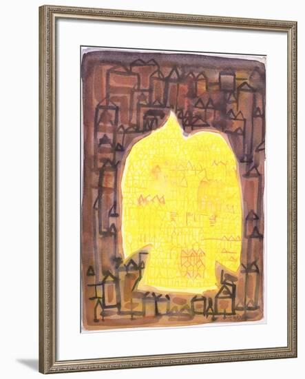 Return to the City, 1990-Peter Davidson-Framed Giclee Print