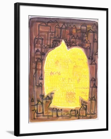 Return to the City, 1990-Peter Davidson-Framed Giclee Print