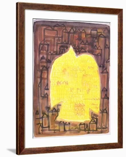 Return to the City, 1990-Peter Davidson-Framed Giclee Print