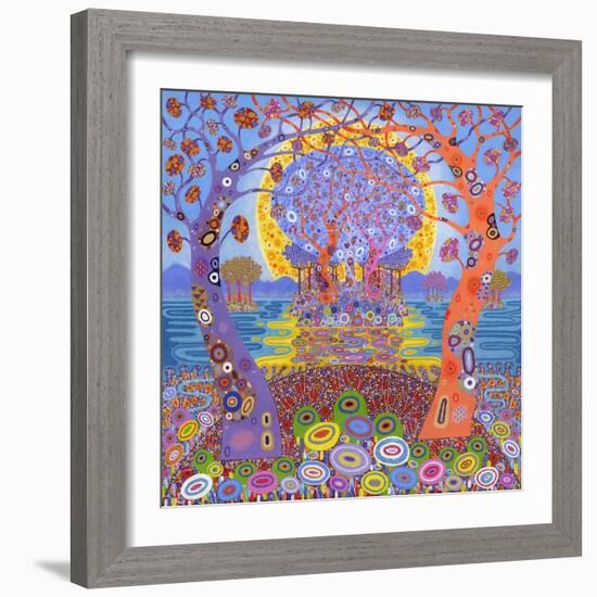 Return to the Welcome Hills, 2014-David Newton-Framed Giclee Print