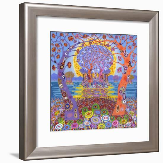 Return to the Welcome Hills, 2014-David Newton-Framed Giclee Print