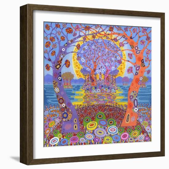 Return to the Welcome Hills, 2014-David Newton-Framed Giclee Print