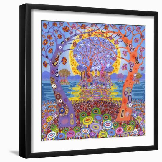 Return to the Welcome Hills, 2014-David Newton-Framed Giclee Print