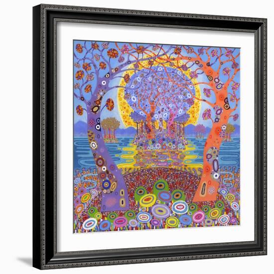 Return to the Welcome Hills, 2014-David Newton-Framed Giclee Print