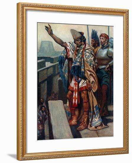 "Return to Your Homes. Lay Down Your Arms"-James Henry Robinson-Framed Giclee Print
