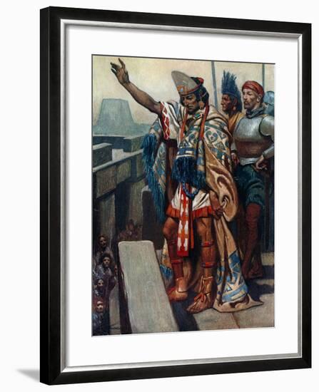 "Return to Your Homes. Lay Down Your Arms"-James Henry Robinson-Framed Giclee Print