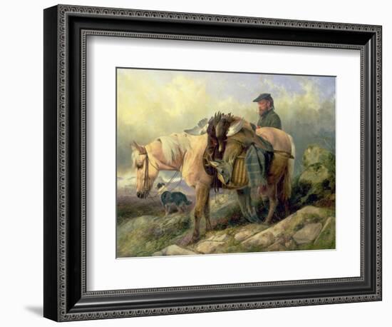 Returning from the Hill, 1868-Richard Ansdell-Framed Giclee Print