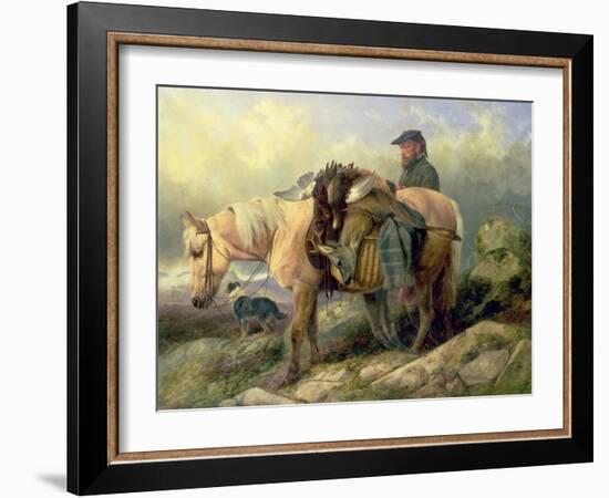 Returning from the Hill, 1868-Richard Ansdell-Framed Giclee Print