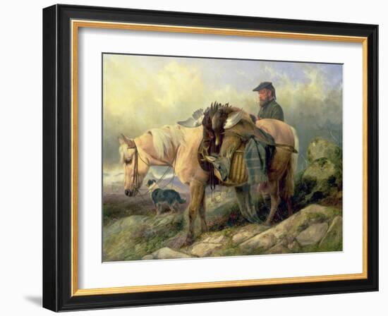 Returning from the Hill, 1868-Richard Ansdell-Framed Giclee Print