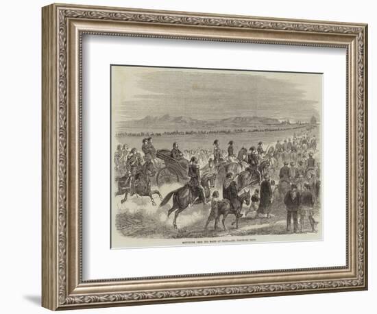 Returning from the Races at Cairo-null-Framed Giclee Print