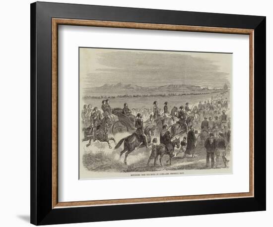 Returning from the Races at Cairo-null-Framed Giclee Print