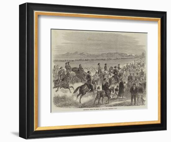 Returning from the Races at Cairo-null-Framed Giclee Print