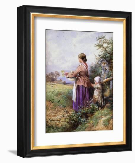 Returning Home-Myles Birket Foster-Framed Giclee Print