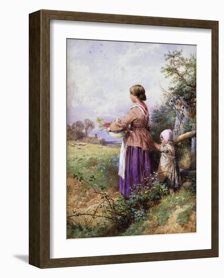 Returning Home-Myles Birket Foster-Framed Giclee Print