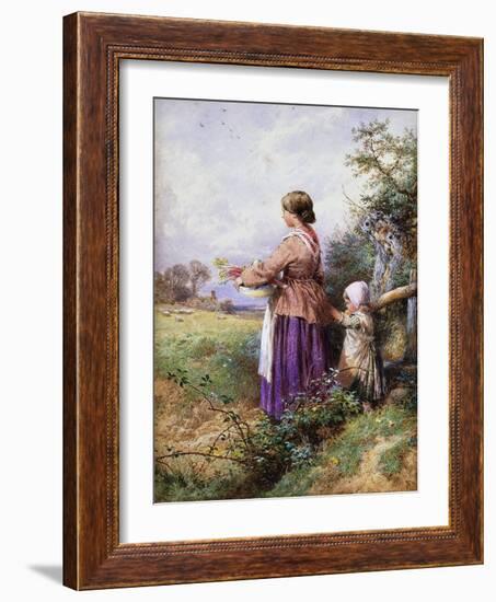 Returning Home-Myles Birket Foster-Framed Giclee Print