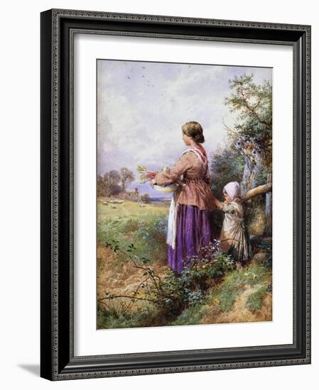 Returning Home-Myles Birket Foster-Framed Giclee Print