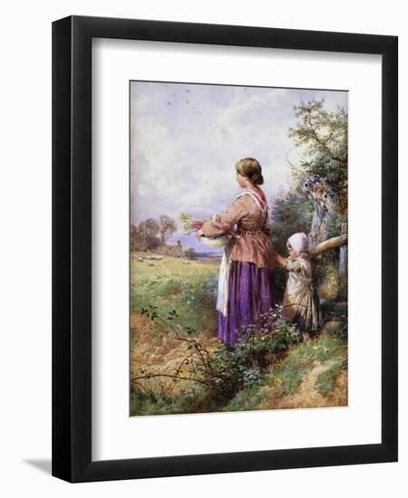 Returning Home-Myles Birket Foster-Framed Giclee Print