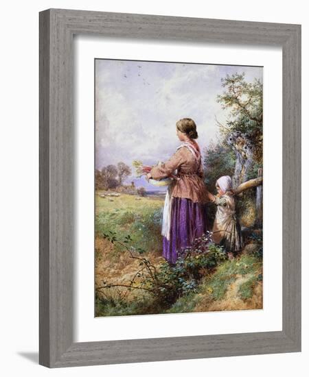 Returning Home-Myles Birket Foster-Framed Giclee Print