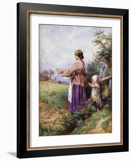 Returning Home-Myles Birket Foster-Framed Giclee Print