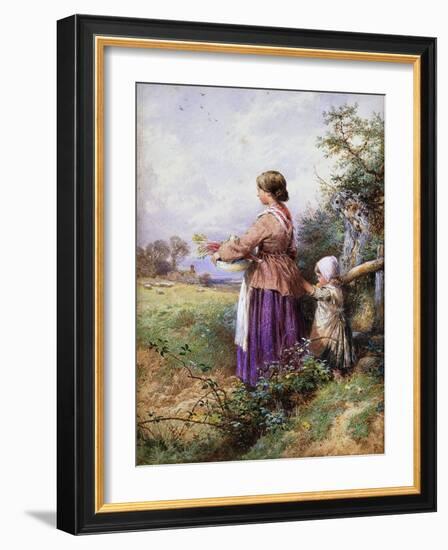 Returning Home-Myles Birket Foster-Framed Giclee Print