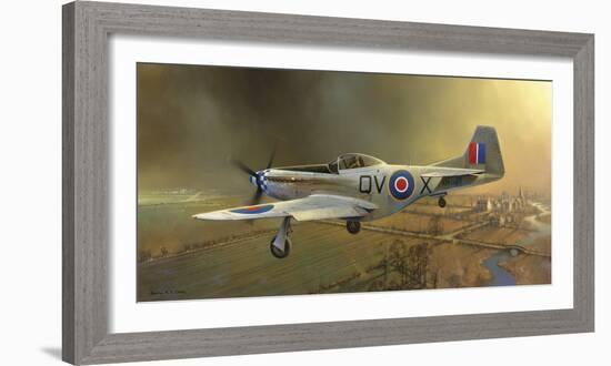 Returning to Base-Barrie A F Clark-Framed Giclee Print