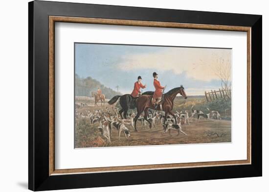 Returning to Kennel-A^ Sheldon Williams-Framed Art Print