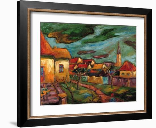 Returning To My Childhood-Marta Martonfi-Benke-Framed Giclee Print