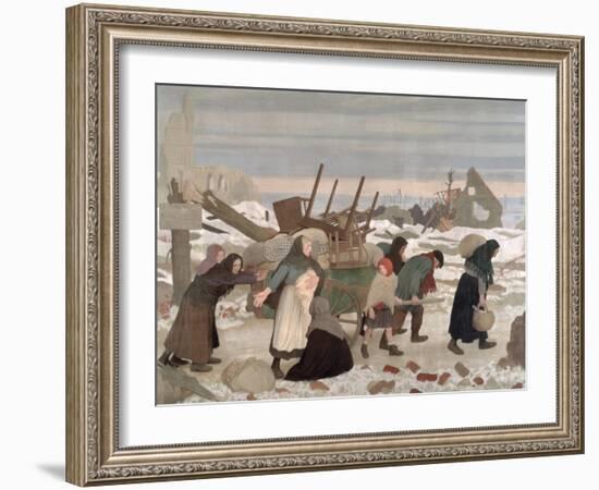 Returning to the Reconquered Land, c.1918-Sir George Clausen-Framed Giclee Print