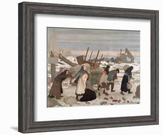 Returning to the Reconquered Land, c.1918-Sir George Clausen-Framed Giclee Print