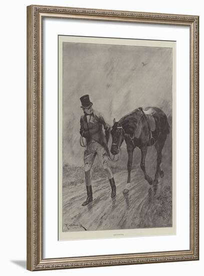 Returning-Richard Caton Woodville II-Framed Giclee Print