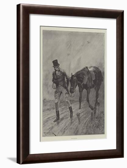 Returning-Richard Caton Woodville II-Framed Giclee Print