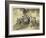 Reunion of Tcherkesse Princes, Sodja Valley, on the Black Sea, Plate 3 from a Book on the Caucasus-Grigori Grigorevich Gagarin-Framed Giclee Print